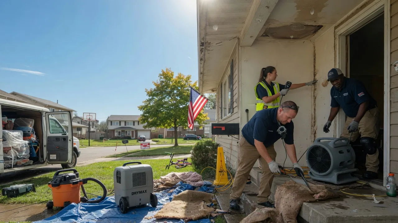 Water Damage Restoration in Dublin, OH near me